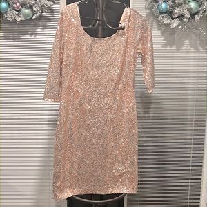 Beautiful pink and silver size 13 dress.